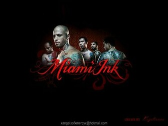 Fonds D Cran De Miami Ink Sur Maxxiweb Fond Et Wallpaper