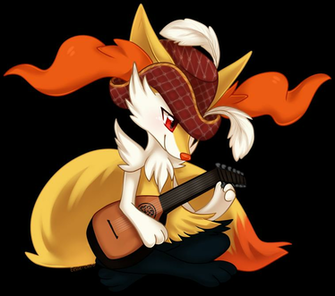 Braixen Bard By Ambunny
