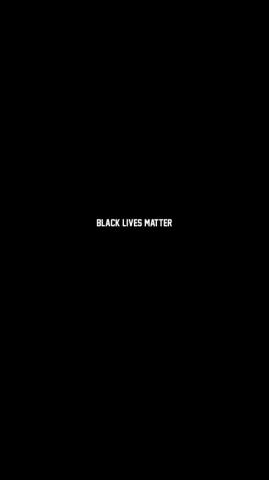 Blackout Wallpaper In Lives Matter Black