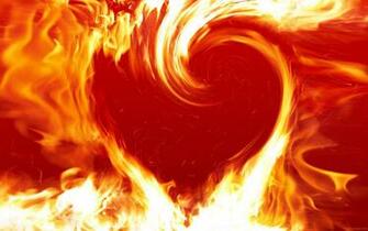 Love Fire Wallpaper Freshwallpaper