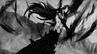 Ichigo Final Getsuga Tensho Monochrome Live Wallpaper In