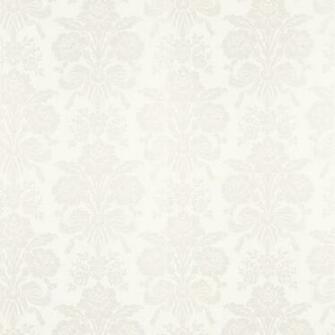 Home Decorating Wallpaper Tatton White Damask