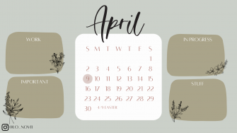 April Desktop Wallpaper Artofit