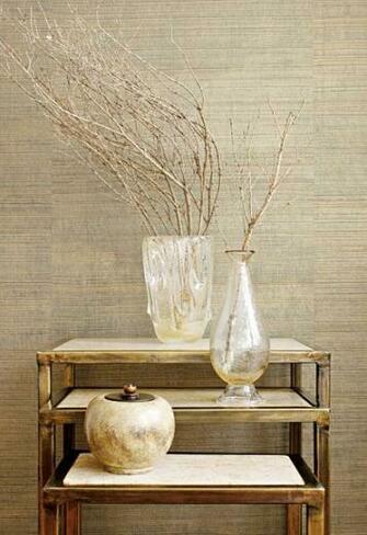 Modern Glamour Wallcoverings Collection Schumacher Wallpaper
