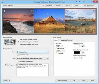 Displayfusion Desktop Wallpaper Window