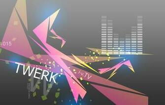 Wallpaper Tony Kokhan Twerk Music Sound Words Eq Pink Yellow