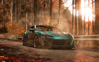 Wallpaper 4k Toyota Supra