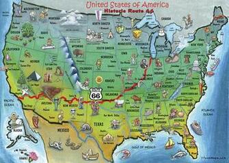 Route Map Wallpaper