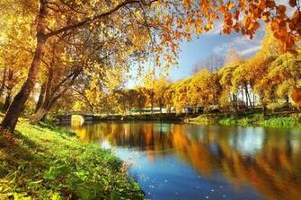 Autumn Pond Custom Wallpaper Mural Print By Jw Shutterstock
