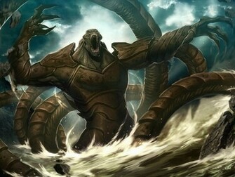 Fantasy Kraken Wallpaper