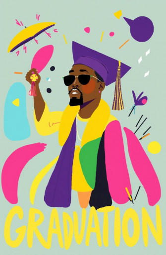 Kanye West Graduation Wallpaper