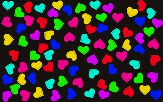 Colorful 3d Love Wallpaper