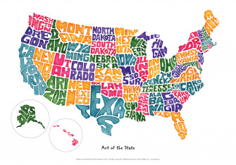 Misc Map Of The Usa HD Wallpaper