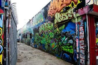 Graffiti Design Brick Wall Street New 3d Wallpaper