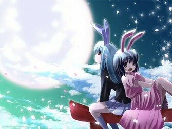 Touhou Bunny Wallpaper Girls Animal Ears