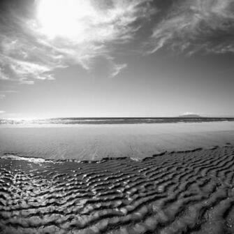 Black And White Beach Jpg