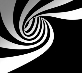 Stripes Patterns Black White And Vortex Swirl Eddy