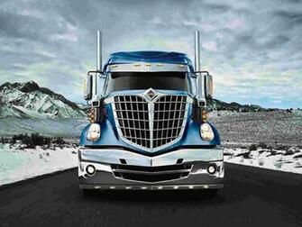 International Lonestar Wallpaper Trucks Buses