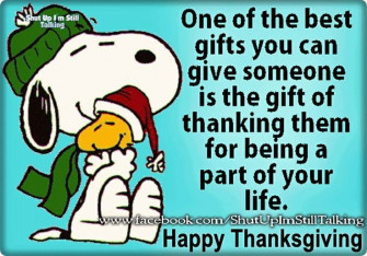 Snoopy Hug Woodstock Thanksgiving Quote Wallpaper