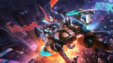 Mecha Kha Zix And Rengar Lol Wallpaper 4k 3131h