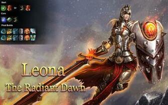 Games Wallpaper Lol Leona Builds
