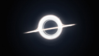 Desktop Wallpaper Gargantua Blackhole Space Dark 5k HD Image