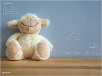 Don T Worry Be Happy September Calendar Wallpaper