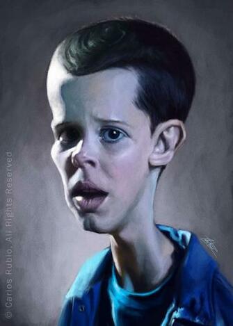 Eleven From Stranger Things By Carlosrubio