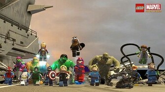 Lego Marvel Super Heroes Cast Wallpaper A Photo On Iver