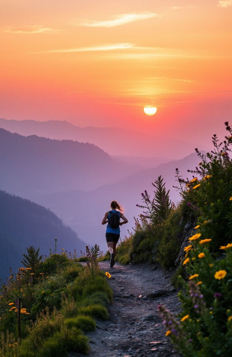 Trail Running Wallpaper