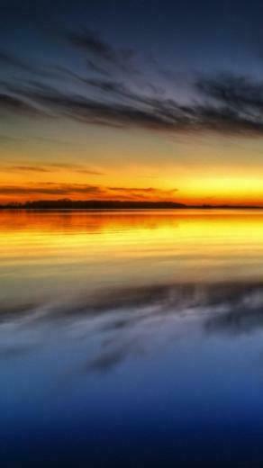 Sunset Lg G2 Wallpaper HD