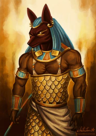 God Anubis Wallpaper By Whitestar1802