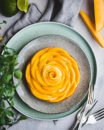 Yellow Floral Tart Wallpaper