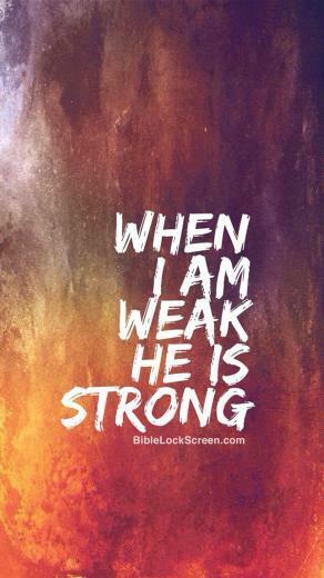 Am Strong Christian iPhone App Wallpaper Background Bible Lock Screens