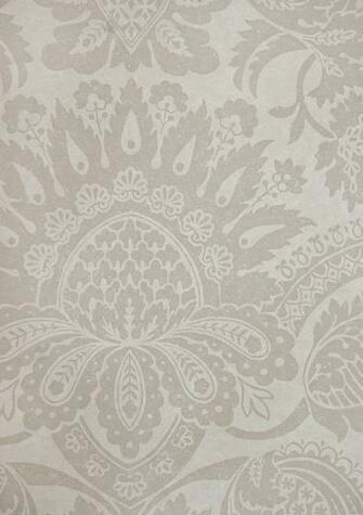 Damask Wallpaper A Classical Design In Taupe