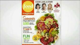 Food Network Magazine Background Wallpaper