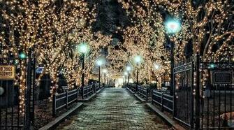 Christmas Light Village