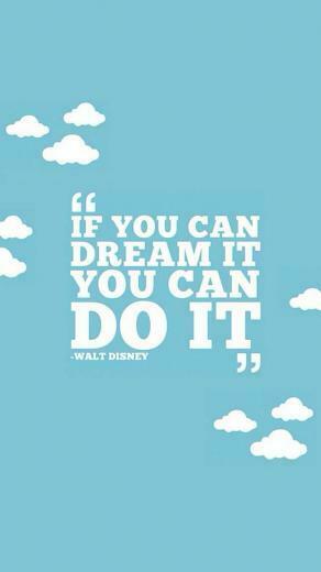 Walt Disney Quote Amazing iPhone Wallpaper