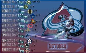 Joe Sakic Colorado Avalanche Schedule Wallpaper By Fan
