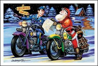 Melformer Merry Christmas Harley Style