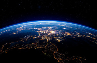 Earth At Night Wallpaper HD