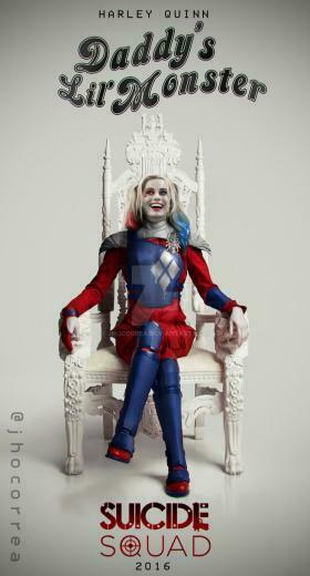 Harley Quinn Suicide Squad Poster By Jhocorrea