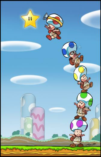 Captain Toad S Brigade By Ziggyfin