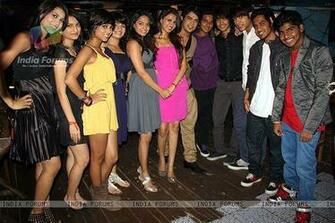 Vrinda Dawda Whole D3 Gang In Completion Party