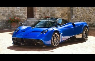 Pagani Huayra Blue Wallpaper Car Pictures