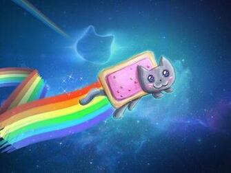 Nyan Cat Cool Art Wallpaper