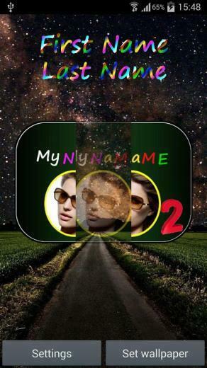 My Name Live Wallpaper V1 Android App Apk