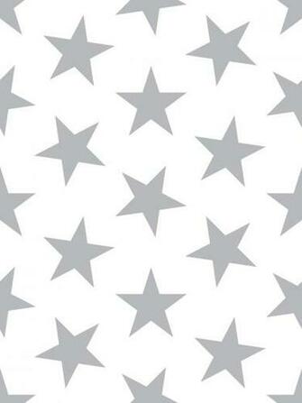 Lucky Star Silver Metallic Wallpaper By Sissy Marley