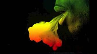 Rasta Weed Smoke Wallpaper Background Desktop 1080p Smadata HD