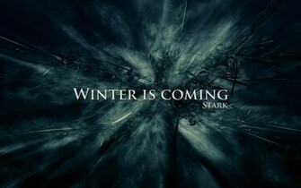 Game Of Thrones House Stark Winter Is Coming Wallpaper